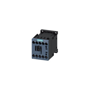 Stycznik mocy 3P 7A 3kW AC-3 400V, cewka 230VAC, styk pomocniczy 1NC (1R), wielkość S00, zaciski śrubowe; 3RT2015-1AP02 SIEMENS