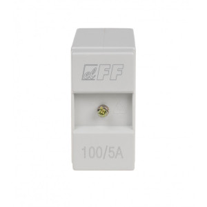 Przekładnik prądowy na kabel i szynę fi22+30/25/20x10mm 100/5A fi22, kl. 0,5; TI-100-5, F&F