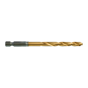 Wiertło do metalu HSS-G TiN fi 6x105 mm HEX MILWAUKEE