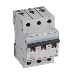 Wyłącznik nadprądowy 3P C 25A 6kA AC S303 TX3; 403547 LEGRAND