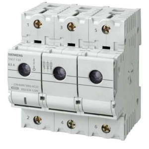 Rozłącznik bezpiecznikowy MINIZED do wkłądek D02 63A 3-biegunowy. technika wysuwna; 5SG7133, SIEMENS