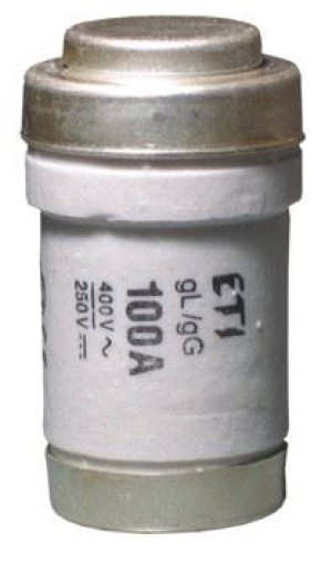 Wkładka topikowa D03 80A gG 400VAC 250VDC; 002213001 ETI POLAM