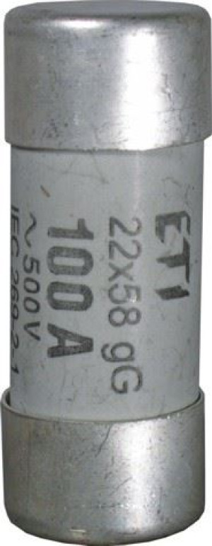 Wkładka cylindryczna CH22x58 gG 63A