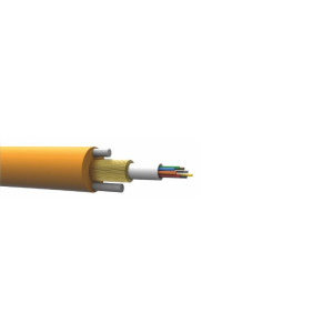 Kabel światłowodowy ziemny tcDAC-8J ( Z-XOTKtcdDb lub A-DQ(ZN)B2Y ) , 5,3mm, G652D, pomarańczowy (2km); 26791 ELPIO