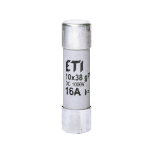 Wkładka topikowa cylindryczna PV CH10x38 gPV 16A/1000V DC