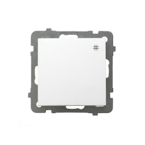 AS Łącznik krzyżowy 10A 250V IP20, zaciski gwintowe, biały; ŁP-4G/m/00, OSPEL