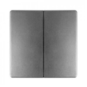 SIMON 82 Klawisze łącznika świecznikowego, aluminium mat; 82026-33 KONTAKT-SIMON