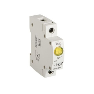 Kontrolka świetlna LED żółta, 1M, KLI-Y