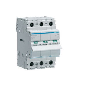 Rozłącznik izolacyjny modułowy 3P 125A 400VAC; SBN399, HAGER