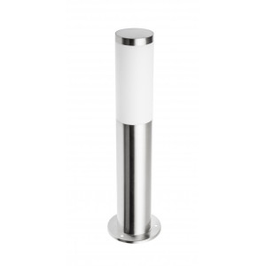 Oprawa ogrodowa MILAN-P 45cm E27 max.40W AC220-240V 50-60Hz słupek INOX; OS-MILA45P-00, GTV