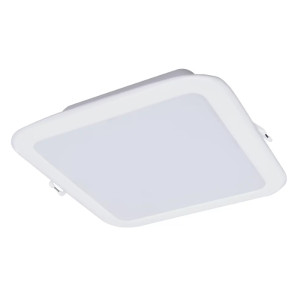 Oprawa DOWNLIGHT kwadrat 175mm wys.45mm 11W 1000lm, barwa światła neutralna biel 4000K, obudowa IP20 IK03 biała, 110st 3 lata, DN065B G3 LED10/840 10.5W 220-240V L150 SQ; PHILIPS