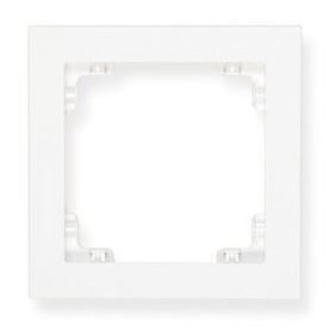 DECO Ramka pojedyncza uniwersalna biała; DR-1 KARLIK