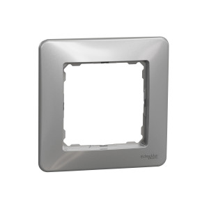 Sedna Design Ramka 1-krotna, srebrne aluminium; SDD313801 SCHNEIDER ELECTRIC