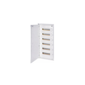 Rozdzielnica modułowa 6x18M podtynkowa IP40, drzwi metalowe, ERP18-6; 001101218, ETI POLAM