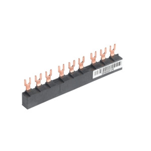 Szyna łączeniowa 3P 63A widełkowa 3 odpływy 134mm; GV2G345, SCHNEIDER ELECTRIC
