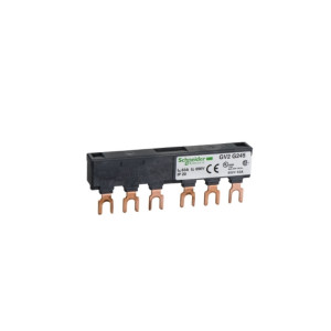 Szyna łączeniowa 3P 63A widełkowa 2 odpływy 89mm; GV2G245, SCHNEIDER ELECTRIC