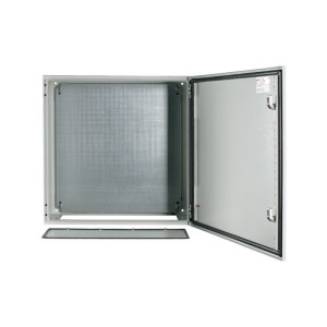 Obudowa metalowa IP66 600x600x250mm (wys x szer x gł) z płytą montażową 570x550mm, CS-66/250; EATON