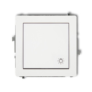 DECO Łącznik zwierny światło 10A 250V, moduł, biały; DWP-5 KARLIK