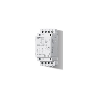 Stycznik modułowy 25A 4Z 230V AC/DC , wskaźnik zadziałania mechaniczny i LED, szerokość 35mm; FINDER