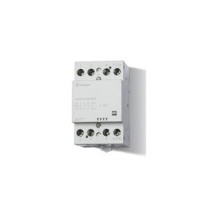 Stycznik modułowy 40A 4Z 230V AC/DC, wskaźnik zadziałania mechaniczny i LED, szerokość 2M ; FINDER