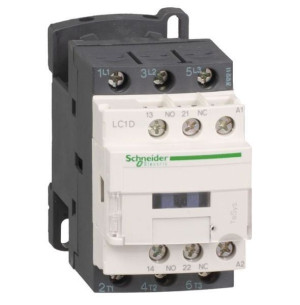Stycznik mocy TeSys D 3P 25A 11kW AC-3 400V, cewka 230VAC 50/60Hz, styki pomocnicze 1NO 1NC (1Z 1R), zaciski śrubowe; LC1D25P7, SCHNEIDER ELECTRIC