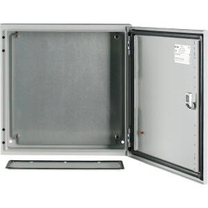 Obudowa metalowa IP66 800x1000x300mm (wys x szer x gł) z płytą montażową 750x970mm, CS-810/300; 111711, EATON