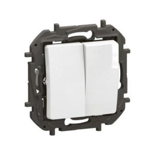 NOWE NILOE Łącznik świecznikowy 10A 250V moduł, szybkozłączki, biały; NP2120WH LEGRAND