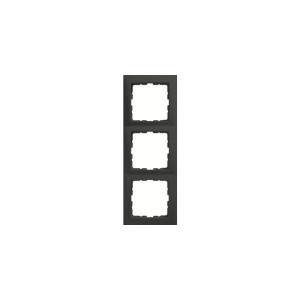B.Kwadrat Ramka 3-krotna, antracyt mat; 5310138996, BERKER by HAGER