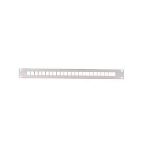 Patch Panel 12 Port Pusty Szary (RAL 7035)