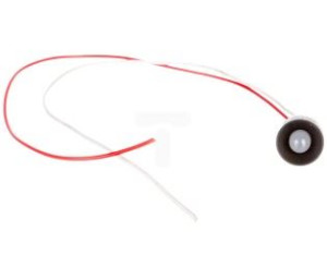 Kontrolka diodowa KLP10W/24V, klosz 10 mm, 24V; biała (opk. 10szt)