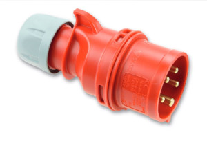 Wtyczka siłowa przenośna 5P 400V 32A IP44 WP325
