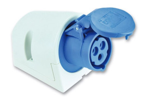 Gniazdo stałe GS163, 16A/3P IP44