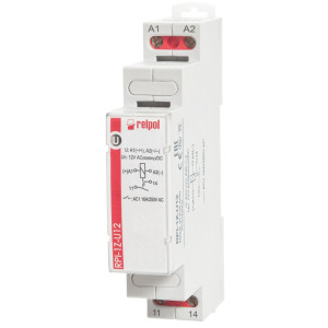 Przekaźnik elektromagnetyczny 1Z 16A 12VAC/DC AgSnO2 RPI-1Z-U12; 863367, RELPOL