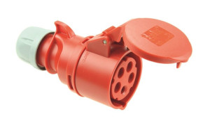 Gniazdo przenośne 32A 400V 5P IP44 GP325; PCE