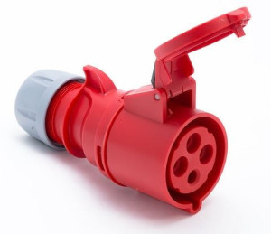 Gniazdo przenośne GP164, 16A 400V 4P IP44; PCE
