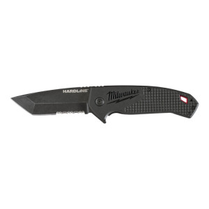 Nóż składany ząbkowany HARDLINE 76mm D2 steel MILWAUKEE