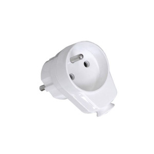 Wtyczka kątowa z gniazdem AWA-WG 16A 230V