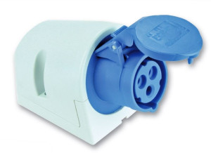 Gniazdo stałe GS323, 32A/3P IP44