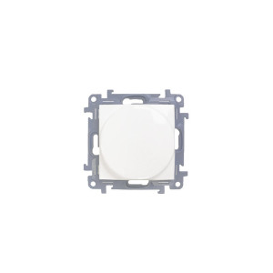 SIMON 10 Ściemniacz obrotowy do LED ściemnialnych 230V 2-250W, moduł, maks 10szt żarówek LED, biały; CS9LA.01/11