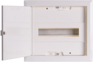 Rozdzielnica podtynkowa 12M 1x12M IP30 kl.II, drzwi metalowe (RPT12)
