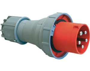 Wtyczka przenośna 63A 5P 400V IP67 czerwona, WP635 POWER TWIST; 035-6 PCE