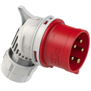 Wtyczka kątowa 16A 5P 400V IP44