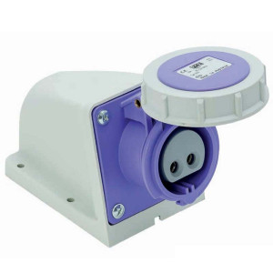 GNIAZDO STAŁE 24V 16 A 24V/~50/60Hz 2P IP67