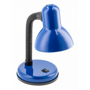 Lampka biurkowa RIO, E27, max. 40W, 220-240V, niebieski