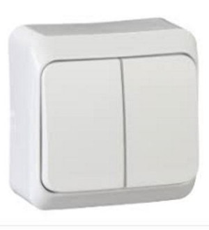Prima Łącznik natynkowy świecznikowy IP20, biały; WDE001050, SCHNEIDER ELECTRIC