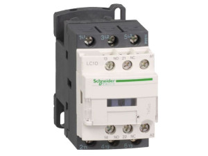 Stycznik mocy TeSys D 3P 12A 5,5kW AC-3 400V, cewka 230VAC 50/60Hz, styki pomocnicze 1NO 1NC (1Z 1R), zaciski śrubowe; LC1D12P7, SCHNEIDER ELECTRIC