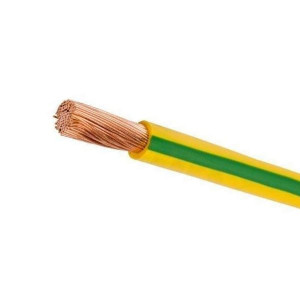 Przewód LgY 16 zielono-żółty H07V-K 450/750V, jednożyłowy, żyła giętka; ELEKTROKABEL