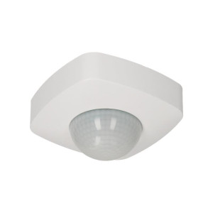 Czujnik ruchu natynkowy 360st, IP20, 2000W, 3 sensory, biały