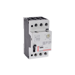 Wyłącznik silnikowy 3P 0,55kW 1-1,6A M 250 1,6A; 606805 LEGRAND