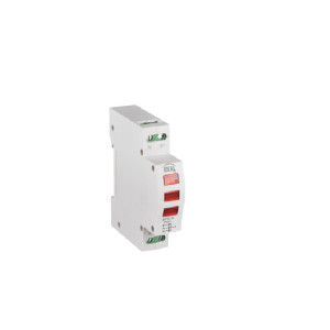 Lampka modułowa wskaźnik napięcia na szynę LED 3-fazowa czerwona KLI-3R IDEAL KANLUX